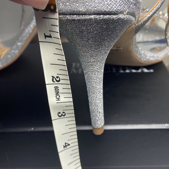 BADGLEY MISCHIA size 9.5 silver sandal. New!! Special occasion. - Picture 10 of 12
